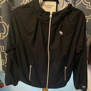 Abercrombie & Fitch light hooded jacket.